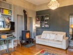 Living room log burner Living room log burner
